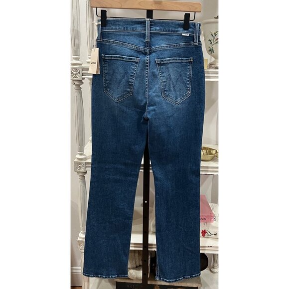 MOTHER  The Tripper Flood Jeans Size 24 in the Sixth Sense Blue - Picture 4 of 6